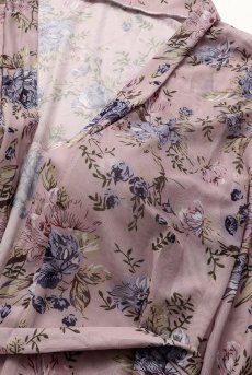 画像23: 【先行予約 10％OFF】Nysa babydoll robe set｜ベビードール＆ガウン＆Tバック（パープル・花柄レース・3点セット）｜Muse Line｜インポートSexyランジェリー【即日発送・サイズ交換NG・メール便対象】輸入下着・ランジェリー   (23)