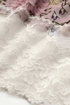 画像27: 【先行予約 10％OFF】Nysa babydoll robe set｜ベビードール＆ガウン＆Tバック（パープル・花柄レース・3点セット）｜Muse Line｜インポートSexyランジェリー【即日発送・サイズ交換NG・メール便対象】輸入下着・ランジェリー   (27)