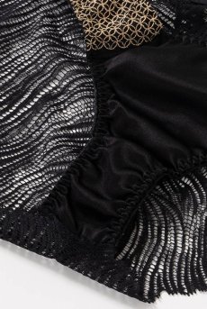 画像15: Kikuka brief 菊華 | ショーツ・ブラック | N bijoux エヌビジュー【サイズ交換NG・クーポン割引対象外・メール便対象】 輸入下着・高級ランジェリー   (15)
