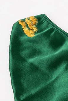 画像13: Chitose brief 千歳 | ショーツ・シルク・エバーグリーン | N bijoux エヌビジュー【サイズ交換NG・クーポン割引対象外・メール便対象】 輸入下着・高級ランジェリー   (13)
