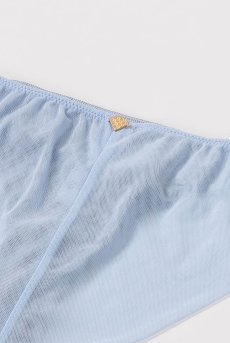 画像13: Mei brief 芽依  | ショーツ・シルク・グレー×ブルー | N bijoux エヌビジュー【サイズ交換NG】※メール便対象※  輸入下着・高級ランジェリー   (13)