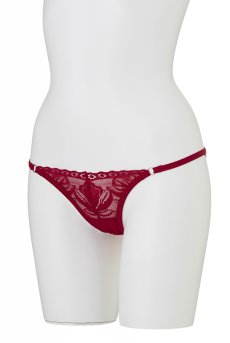 画像20: 【10％OFF】アウトレット｜XL/2XL |Lacelove Thong |Gストリング・Tバック・レッド | obsessive 高級Sexyランジェリー【クーポン対象外・サイズ交換NG】メール便対象輸入下着・ランジェリー  ※メール便対象商品※ (20)