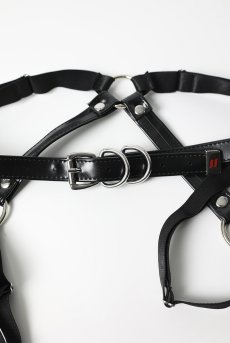 画像9: A762 harness | 黒のハーネス（ボンテージ・ブラック)   | 高級Sexyランジェリー Obsessive【即日発送・サイズ交換NG】輸入下着・ランジェリー   (9)