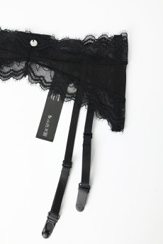 画像11: Medilla garter belt | ガーターベルト（シースルー・レース・ブラック)  | Obsessive 高級Sexyランジェリー 【即日発送・サイズ交換NG】※メール便対象※輸入下着・ランジェリー   (11)