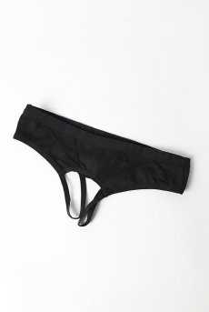 画像17: Chic Amoria 2-pcs crotchless set | ブラ&クロッチレスショーツ2点セット（ワイヤーあり・オープンバスト・オープンクロッチ・シースルー・ブラック）| Obsessive 高級Sexyランジェリー【即日発送・サイズ交換NG】輸入下着・ランジェリー   (17)