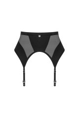 Chic Amoria garter belt | ガーターベルト（シースルー・ブラック)  |  Obsessive 高級Sexyランジェリー【即日発送・サイズ交換NG・メール便対象】輸入下着・ランジェリー  