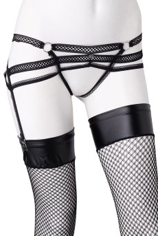 画像11: Darkie garter belt | ガーターベルト・ボンテージ風・ブラック   | 高級Sexyランジェリー Obsessive【送料無料・即日発送・サイズ交換NG】※メール便対象※輸入下着・ランジェリー  （再入荷なし） (11)