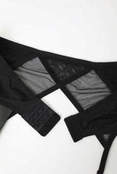 画像12: Nesari garter belt | ガーターベルト（シースルー・ブラック)  | 高級Sexyランジェリー Obsessive【即日発送・サイズ交換NG】※メール便対象※輸入下着・ランジェリー   (12)