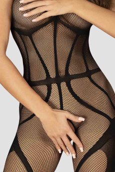 画像9: Body stocking G336 | ボディストッキング（クロッチレス・ニット素材・ブラック ）  |  Obsessive 高級Sexyランジェリー【即日発送・サイズ交換NG】輸入下着・ランジェリー   (9)