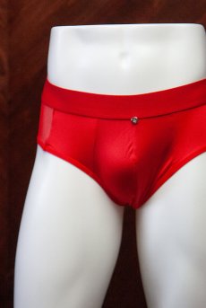 画像17: 【50%OFF】アウトレット｜S/M｜Boldero briefs red | ブリーフショーツ・レッド・メンズ  | 高級メンズ・ボクサー＆ブリーフ【即日発送】メール便対象商品・メンズ下着   (17)