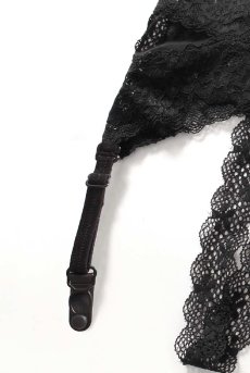 画像17: Lacrisia garter belt | クロッチレスガーターベルト・総レース・ブラック   | 高級Sexyランジェリー Obsessive【即日発送・サイズ交換NG】※メール便対象※輸入下着・ランジェリー   (17)