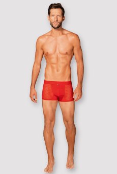 画像12: Obsessiver boxer | メンズボクサーパンツ・レッド・シースルー・メンズ  | 特製オールドブック型ケース付き ｜高級メンズ下着｜obsessive【即日発送・サイズ交換NG・メール便対象】メンズ下着   (12)