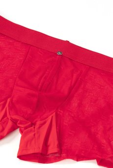 画像26: Obsessiver boxer | メンズボクサーパンツ・レッド・シースルー・メンズ  | 特製オールドブック型ケース付き ｜高級メンズ下着｜obsessive【即日発送・サイズ交換NG・メール便対象】メンズ下着   (26)