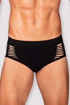 画像8: M101 briefs 9131 | ブリーフショーツ・ブラック・スキニーフィット・メンズ  | 特製オールドブック型ケース付き ｜高級メンズ下着｜obsessive【即日発送・サイズ交換NG】メンズ下着   (8)