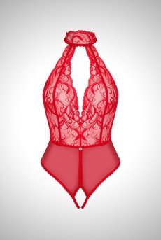 画像1: Dagmarie teddy red | テディ・レース・レッド   | 高級Sexyランジェリー Obsessive【即日発送・サイズ交換NG】輸入下着・ランジェリー   (1)