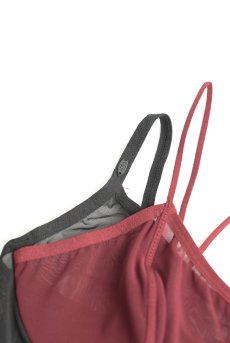 画像14: Parisel corset & thong| ガーターベルト付きコルセット＆タンガ2点セット（ワイヤーあり・シースルー・黒×赤）   | 高級Sexyランジェリー Obsessive【即日発送・サイズ交換NG・メール便対象】輸入下着・ランジェリー   (14)