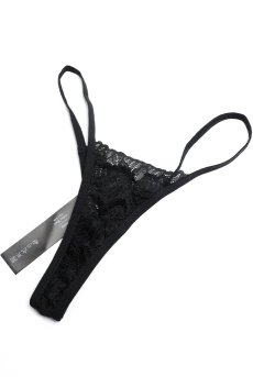 画像23: Matildea Black chemise & thong  ｜ブラ付きスリップ＆Tバックショーツ（ワイヤー入り・レース・黒・ベビードール） | Obsessive 高級Sexyランジェリー【即日発送・サイズ交換NG・メール便対象】輸入下着・ランジェリー   (23)
