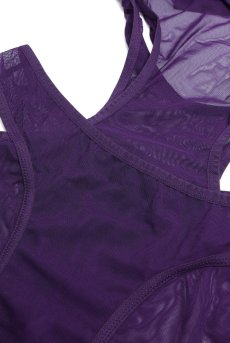 画像12: Vibres dress & thong  | ベビードール＆Tバックショーツ（ワイヤーなし・シースルー・バイオレット） | Obsessive 高級Sexyランジェリー【即日発送・サイズ交換NG・メール便対象】輸入下着・ランジェリー   (12)
