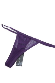 画像16: Vibres dress & thong  | ベビードール＆Tバックショーツ（ワイヤーなし・シースルー・バイオレット） | Obsessive 高級Sexyランジェリー【即日発送・サイズ交換NG・メール便対象】輸入下着・ランジェリー   (16)