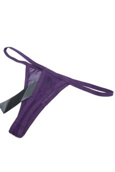 画像17: Vibres dress & thong  | ベビードール＆Tバックショーツ（ワイヤーなし・シースルー・バイオレット） | Obsessive 高級Sexyランジェリー【即日発送・サイズ交換NG・メール便対象】輸入下着・ランジェリー   (17)