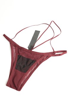 画像8: Parisel mini panties |ブラジリアンショーツ(シースルー・赤) | Obsessive 高級Sexyランジェリー【即日発送・サイズ交換NG・メール便対象】輸入下着・ランジェリー   (8)