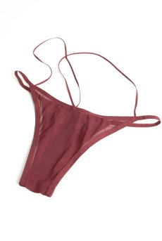 画像10: Parisel mini panties |ブラジリアンショーツ(シースルー・赤) | Obsessive 高級Sexyランジェリー【即日発送・サイズ交換NG・メール便対象】輸入下着・ランジェリー   (10)