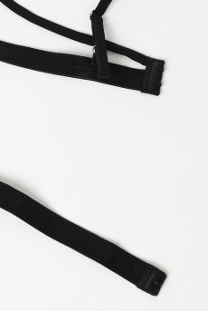 画像16: Keira Lise  teddy | テディ（ワイヤーあり・ボンテージ・フェイクレザー・ブラック）  | Obsessive 高級Sexyランジェリー【即日発送・サイズ交換NG・メール便対象】輸入下着・ランジェリー    (16)