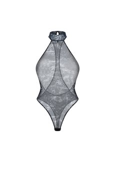 画像2: 先行予約 5％OFF｜Corrosis  teddy | テディ（ワイヤーなし・シースルー・ブラック）  | Obsessive 高級Sexyランジェリー【サイズ交換NG・メール便対象】輸入下着・ランジェリー    (2)