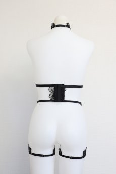 画像21: Hersis harness | ボディーハーネス（ブラック・ストラップ ）   | Obsessive 高級Sexyランジェリー【 即日発送・サイズ交換NG・メール便対象】輸入下着・ランジェリー   (21)