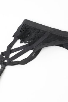 画像15: Donarella garter belt | ガーターベルト（レース・ブラック)  | 高級Sexyランジェリー Obsessive【即日発送・サイズ交換OK・メール便対象】輸入下着・ランジェリー   (15)