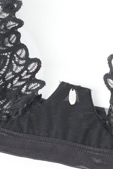 画像12: Donarella bra | ブラ（ワイヤーあり・レース・ブラック）| Obsessive 高級Sexyランジェリー【即日発送・サイズ交換NG・メール便対象】輸入下着・ランジェリー   (12)
