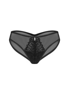 画像1: Donarella panties |ノーマルショーツ(レース・ブラック) | Obsessive 高級Sexyランジェリー【即日発送・サイズ交換NG・メール便対象】輸入下着・ランジェリー   (1)