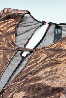 画像13: 先行予約 5％OFF｜Soranna long-sleeved teddy | テディ・ボディスーツ（ワイヤーなし・シースルー・ゴールド）  | Obsessive 高級Sexyランジェリー【サイズ交換NG・メール便対象】輸入下着・ランジェリー    (13)