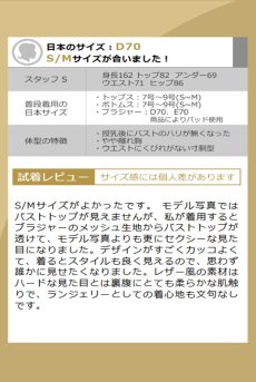 画像26: Dominna 2-pcs set｜ブラ＆タンガ2点セット（ワイヤーあり・ボンテージ・フェイクレザー・ブラック） | Obsessive 高級Sexyランジェリー【即日発送・サイズ交換NG・メール便対象】輸入下着・ランジェリー   (26)