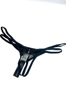 画像18: Euridia 2-pcs crotchless set｜ブラ＆クロッチレスタンガ2点セット（ワイヤーあり・ブラック） | Obsessive 高級Sexyランジェリー【即日発送・サイズ交換NG・メール便対象】輸入下着・ランジェリー   (18)