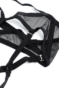 画像12: Dominna crotchless thong ｜ガーター付きクロッチレスTバックショーツ （オープンクロッチ・ボンテージ・フェイクレザー・穴あき・黒） | Obsessive 高級Sexyランジェリー【サイズ交換NG・メール便対象】輸入下着・ランジェリー   (12)