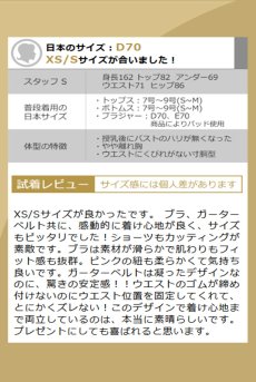画像27: Novenes 3-pcs set｜ブラ＆ガーターベルト＆タンガ3点セット（ワイヤーあり・シースルー・ブラック） | Obsessive 高級Sexyランジェリー【即日発送・サイズ交換NG・メール便対象】輸入下着・ランジェリー   (27)