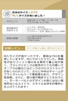 画像28: Novenes 3-pcs set｜ブラ＆ガーターベルト＆タンガ3点セット（ワイヤーあり・シースルー・ブラック） | Obsessive 高級Sexyランジェリー【即日発送・サイズ交換NG・メール便対象】輸入下着・ランジェリー   (28)