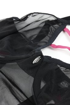 画像10: Novenes corset| ガーターベルト付きコルセット＆タンガ2点セット（ワイヤーあり・ブラック）   | 高級Sexyランジェリー Obsessive【即日発送・サイズ交換NG・メール便対象】輸入下着・ランジェリー   (10)