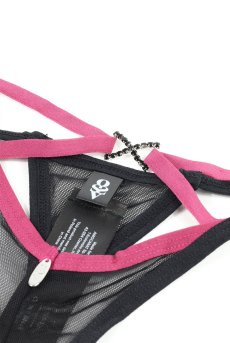 画像10: Novenes crl-thong |クロッチレスタンガ（オープンクロッチ・シースルー・ブラック） | Obsessive 高級Sexyランジェリー【即日発送・サイズ交換NG・メール便対象】輸入下着・ランジェリー   (10)