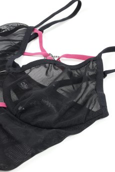 画像12: Novenes chemise  |スリップドレス＆タンガ（ワイヤーあり・シースルー・ブラック） | Obsessive 高級Sexyランジェリー【即日発送・サイズ交換NG・メール便対象】輸入下着・ランジェリー   (12)