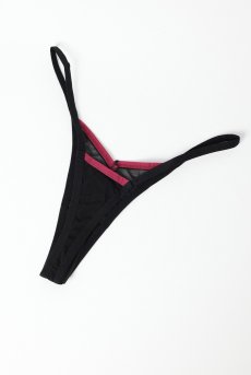 画像17: Novenes chemise  |スリップドレス＆タンガ（ワイヤーあり・シースルー・ブラック） | Obsessive 高級Sexyランジェリー【即日発送・サイズ交換NG・メール便対象】輸入下着・ランジェリー   (17)