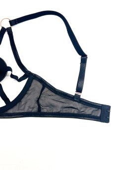 画像15: Euridia 2-pcs set｜ブラ＆パンティ2点セット（ワイヤーあり・ブラック） | Obsessive 高級Sexyランジェリー【即日発送・サイズ交換NG・メール便対象】輸入下着・ランジェリー   (15)