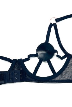 画像16: Euridia 2-pcs set｜ブラ＆パンティ2点セット（ワイヤーあり・ブラック） | Obsessive 高級Sexyランジェリー【即日発送・サイズ交換NG・メール便対象】輸入下着・ランジェリー   (16)