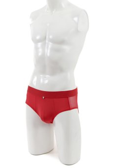 画像1: Boldero briefs red | ブリーフショーツ・レッド・メンズ  | 特製オールドブック型ケース付き 高級メンズ・ボクサー＆ブリーフ【即日発送・サイズ交換NG】メンズ下着   (1)