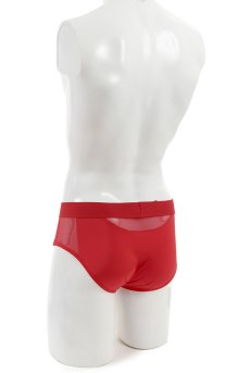 画像3: Boldero briefs red | ブリーフショーツ・レッド・メンズ  | 特製オールドブック型ケース付き 高級メンズ・ボクサー＆ブリーフ【即日発送・サイズ交換NG】メンズ下着   (3)