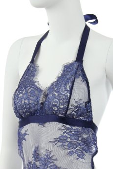 画像13: サイズ限定｜L/XL【20%OFF】Flowlace teddy | 花柄フローラルレースのテディ・ブルー   | 高級Sexyランジェリー Obsessive【即日発送・サイズ交換NG】輸入下着・ランジェリー  （再入荷なし） (13)