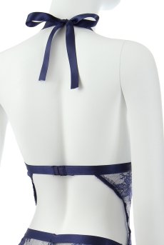 画像22: 【30%OFF】アウトレットSALE｜L/XL｜Flowlace teddy | 花柄フローラルレースのテディ・ブルー   | 高級Sexyランジェリー Obsessive【即日発送・サイズ交換NG】※メール便対象※輸入下着・ランジェリー  （再入荷なし） (22)