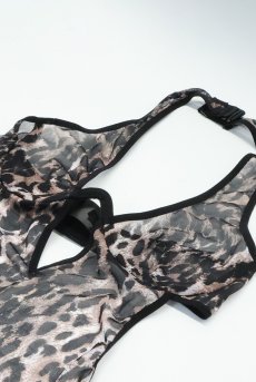 画像12: 【先行予約】5％OFF｜Addia crotchless teddy | テディ（ワイヤーあり・シースルー・オープンクロッチ・レオパード柄）  | Obsessive 高級Sexyランジェリー【サイズ交換NG】輸入下着・ランジェリー    (12)