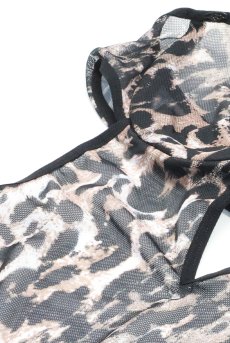 画像13: 【先行予約】5％OFF｜Addia crotchless teddy | テディ（ワイヤーあり・シースルー・オープンクロッチ・レオパード柄）  | Obsessive 高級Sexyランジェリー【サイズ交換NG】輸入下着・ランジェリー    (13)